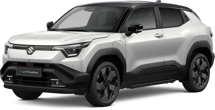 E-Vitara לבן + גג שחור