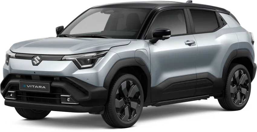 E-Vitara אפור בהיר + גג שחור